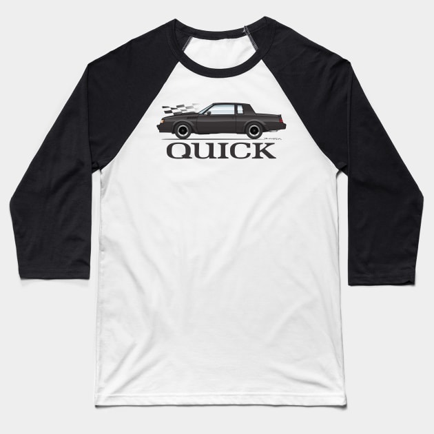 Quick Baseball T-Shirt by ArtOnWheels